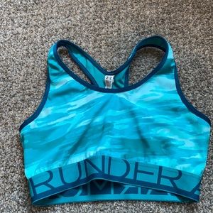 Blue/Teal Under Armour Sports Bra